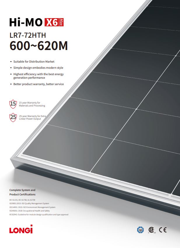 Longi Hi-MOX6 LR7-72HTH 600-620W datasheet 1