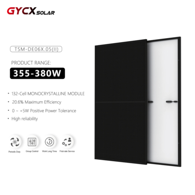Reliable Energy Generation with Trina Solar TSM-DE06X.05(II) 355-380W for Consistent Power Output