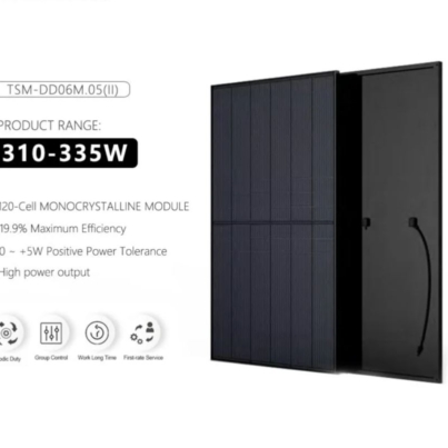 Trina Solar TSM-DD06M.05(II) 310-335W: High-Efficiency Solar Panel for Residential Rooftop Installations