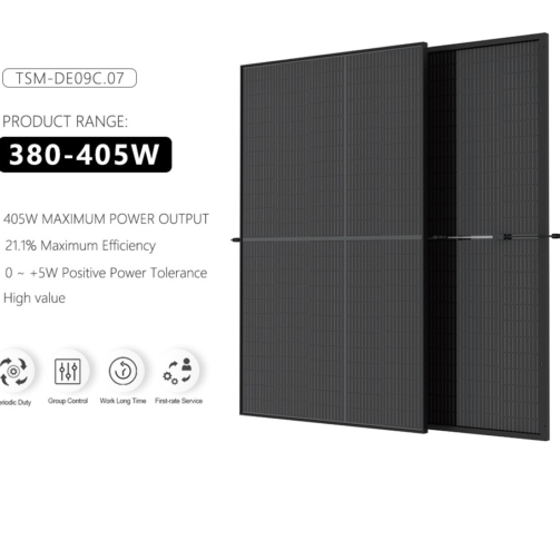 Advanced Multi Busbar Technology in Trina Solar TSM-DE09C.07 380-405W for Maximum Energy Conversion